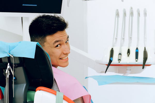 Antes del tratamiento dental